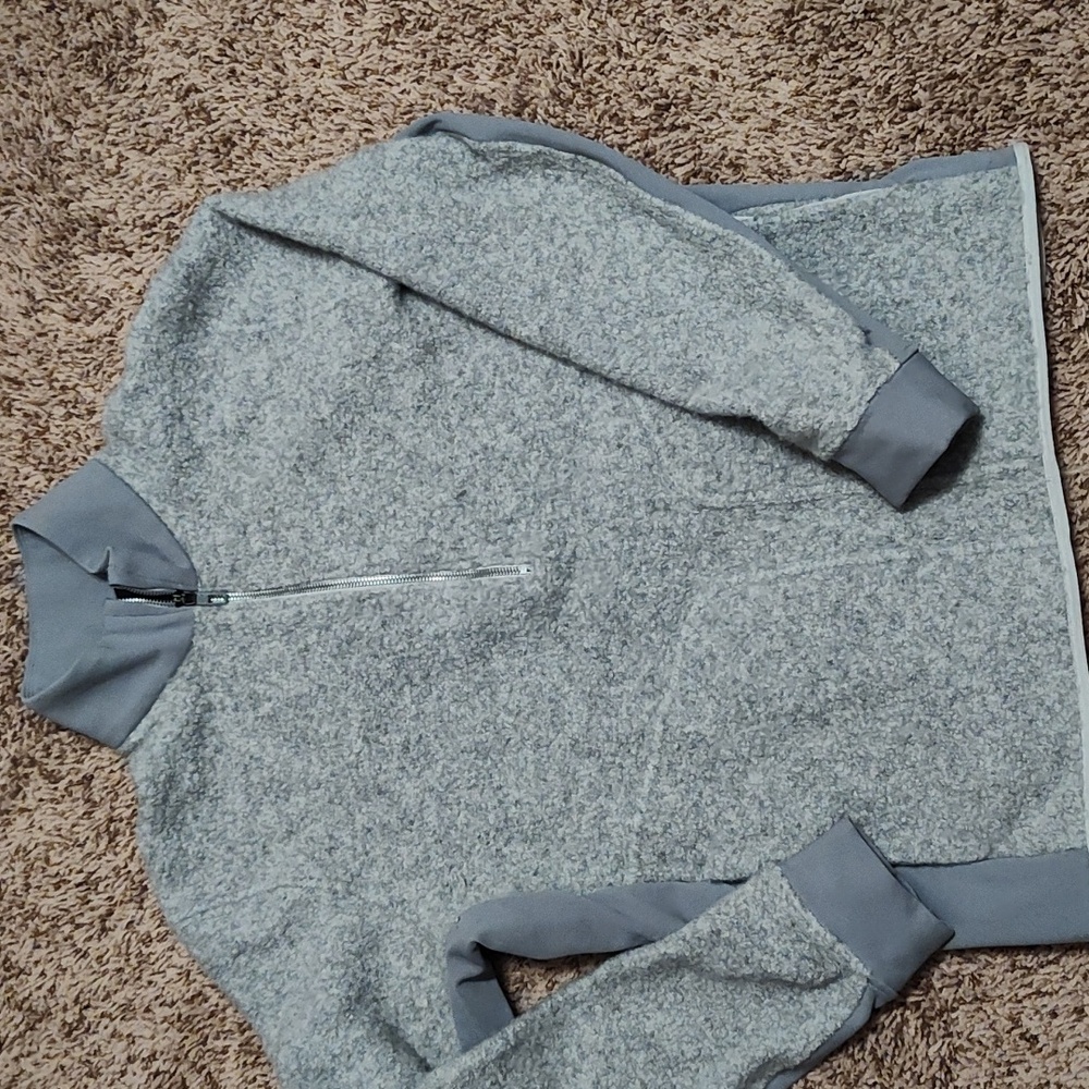 LuluLemon quarter zip wool fleece sweater